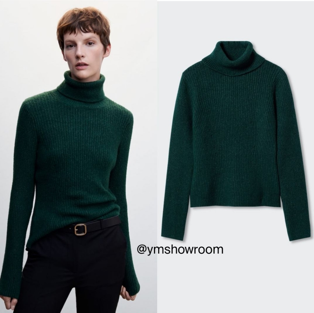 MANGO turtleneck sweater
